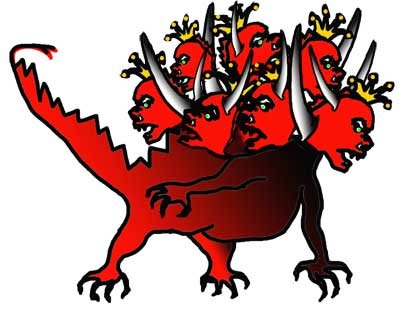 Satan Great Red Dragnon Satan Great Red Dragon